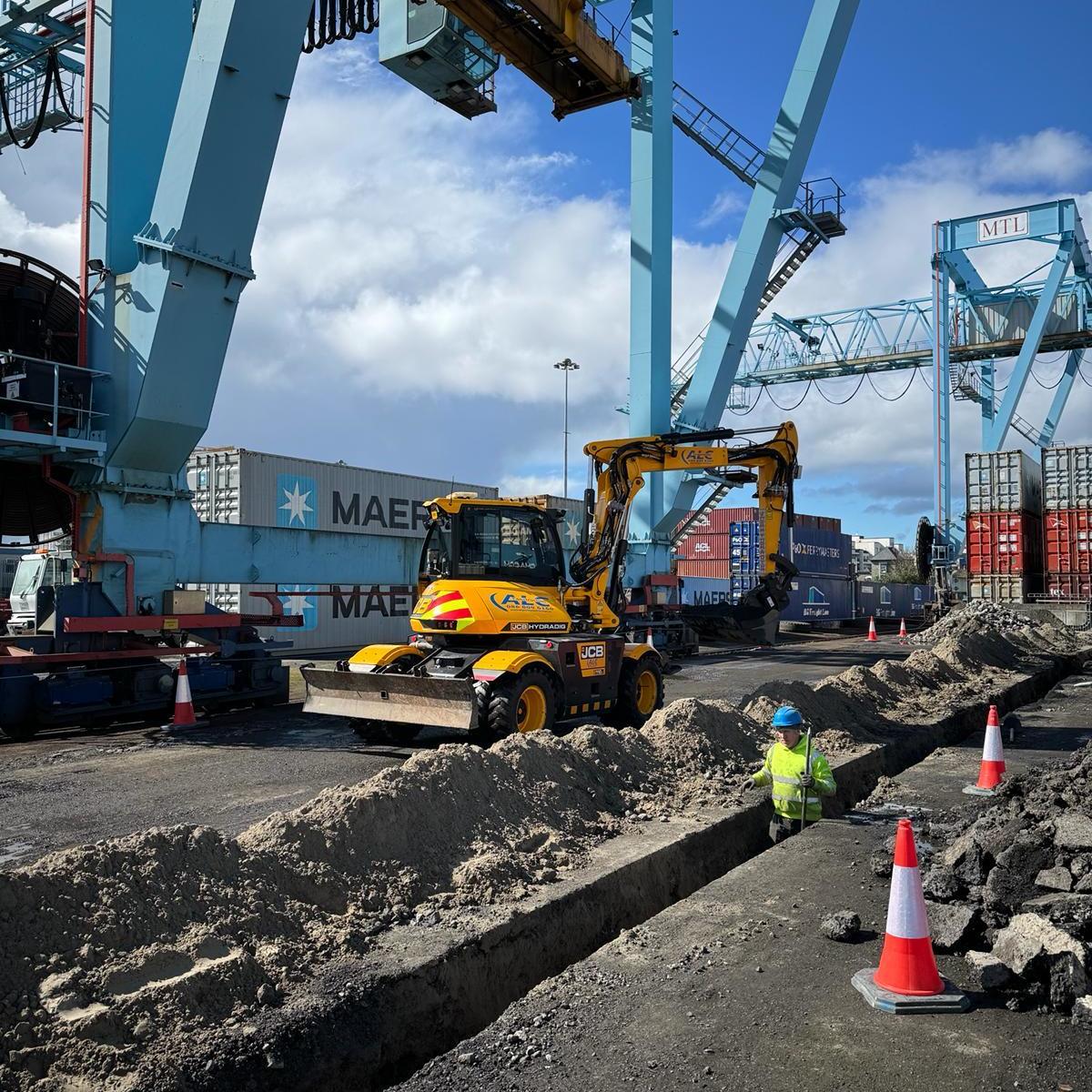 A Lynch Construction project for Peel Ports Dublin